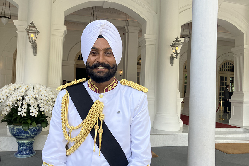 Portier Raffles ©Olivier Cirendini